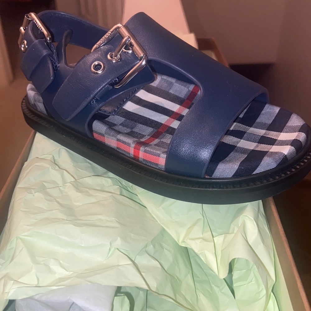 Boys Toddler Burberry Sandal